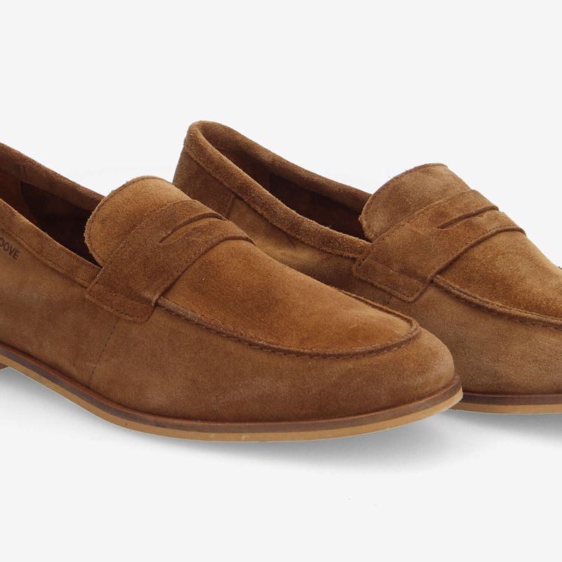 SMART MOC M - COWSUEDE - TABAC